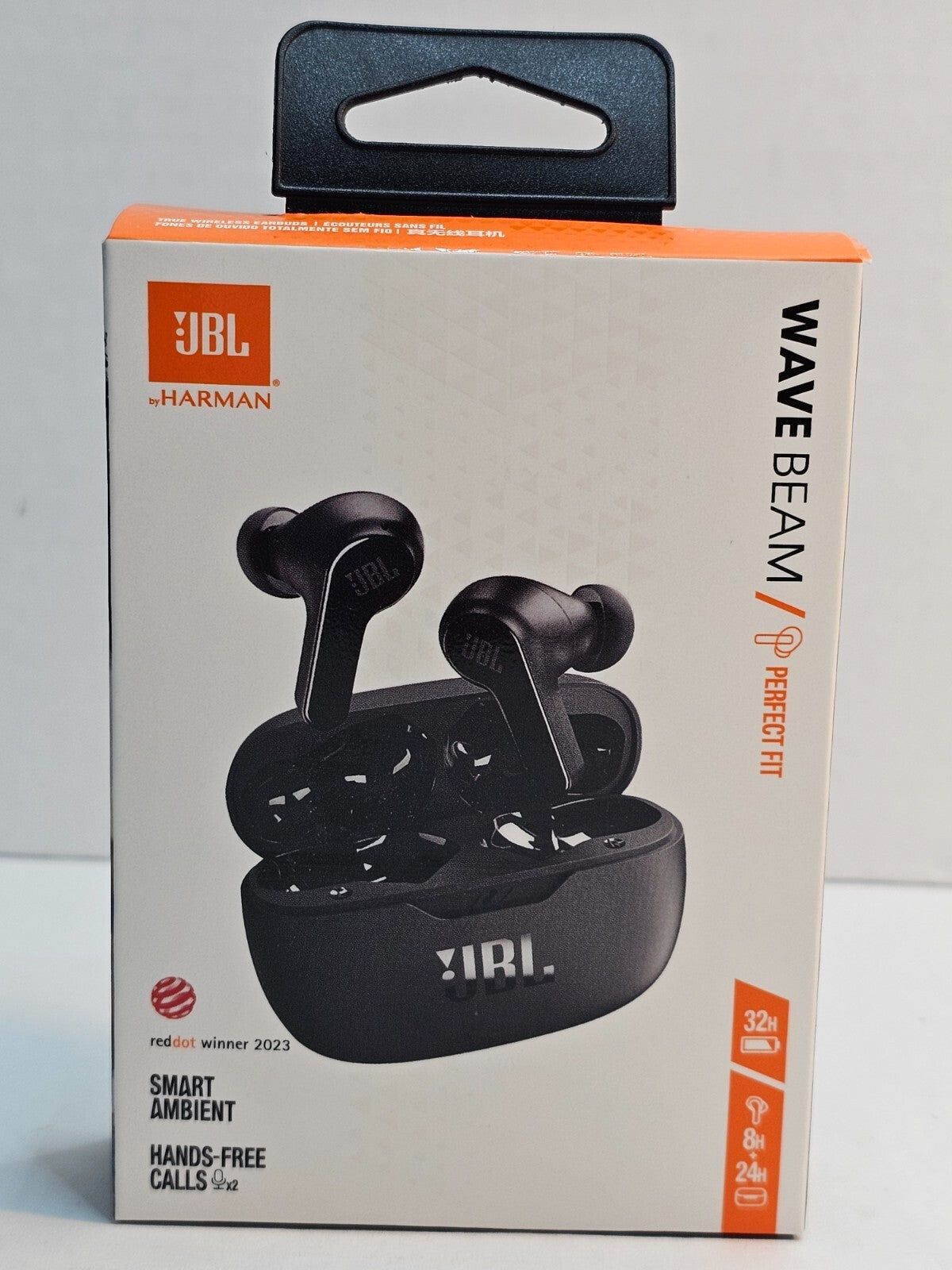 NEW JBL WAVE BEAM IN-EAR WIRELESS NOISECANCELLING BLUETOOTH EARBUDS
