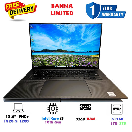 Dell Precision 5550 Core i5 10th Gen 512GB/1TB/2TB 15.6" Full HD+ Laptop Win 11