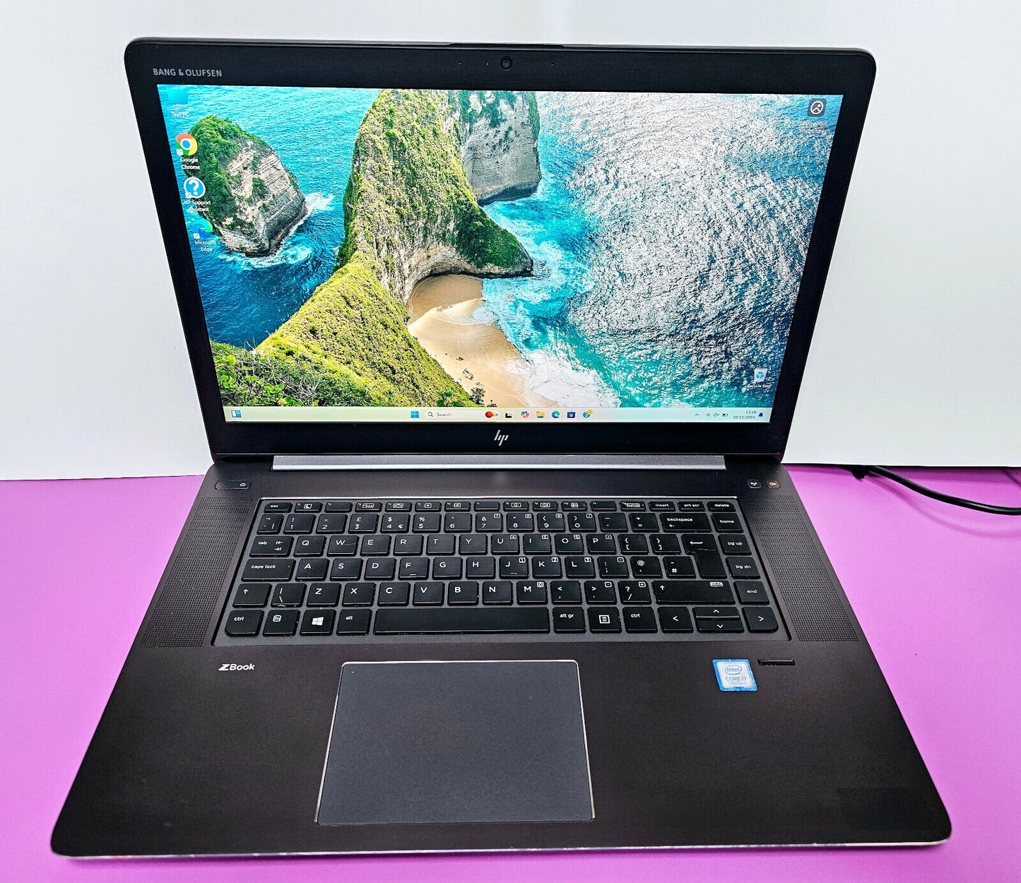 HP ZBOOK STUDIO G4 i7 2.9GHZ 32GB 512GB NVMe NVidia M1200 15.6" 3K Gaming Laptop